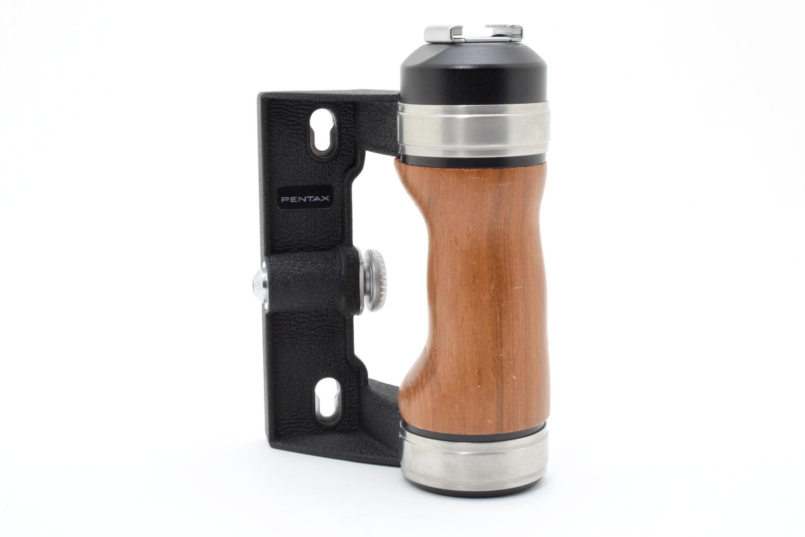 [MINT] ASAHI PENTAX Wood Hand Grip For 6x7 67 67II From JAPAN
