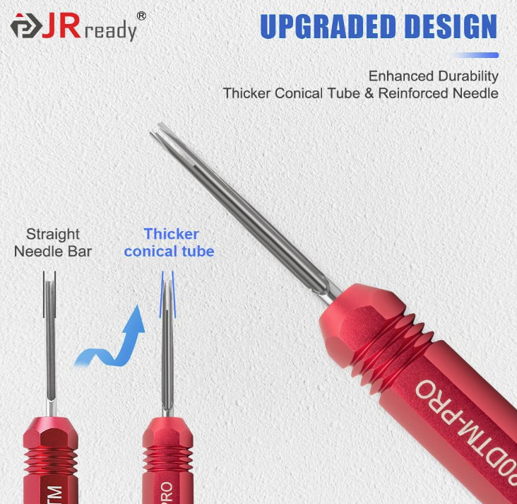 Jrready ST5291 Deutsch Pin Removal Tool for Deutsch Size 12 16 20 Solid Contacts