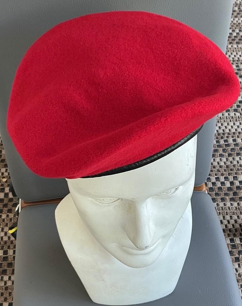 USAF Combat Controller CCT Military Surplus Scarlet Beret 6 5/8 X-Small XS USGI