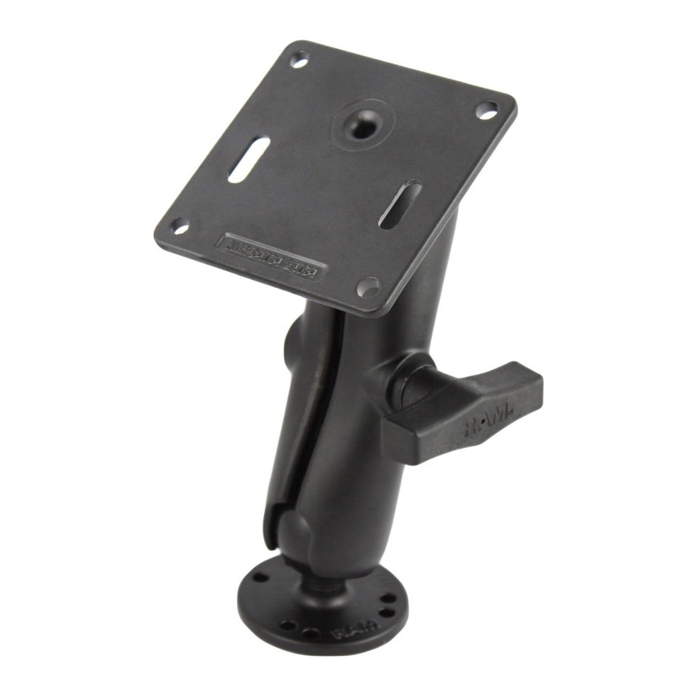 RAM-101U-2461  RAM Double Ball Mount with 75x75mm VESA Plate...