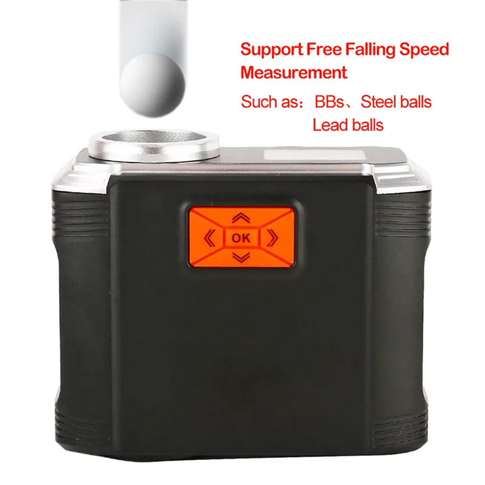 LCD Screen Shooting Chronograph Tester Velometer Speed Bluetooth Connection