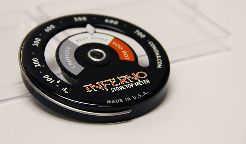 Stylish Inferno Stove Top Thermometer (3-30) sold direct from Condar!