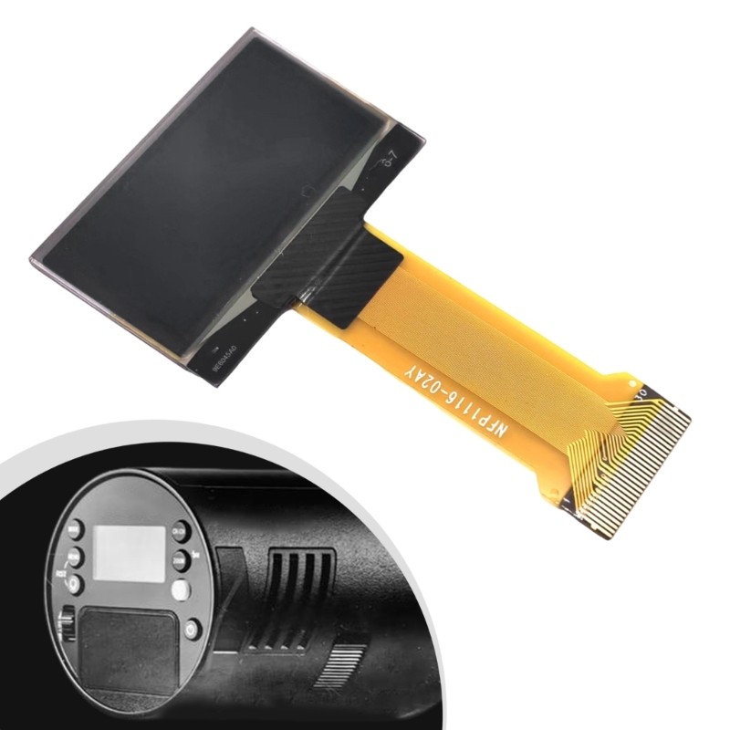 Flash Unit Display Replacement Wide Viewing Angled Energy Efficient LCD Screen