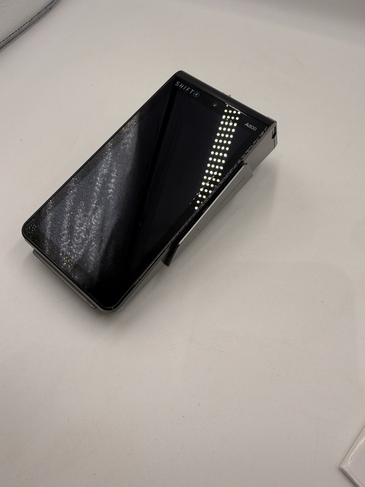 PAX A800-0AW-RE6-11AA Shift 4 Portable Payment POS CREDIT CARD Terminal Used