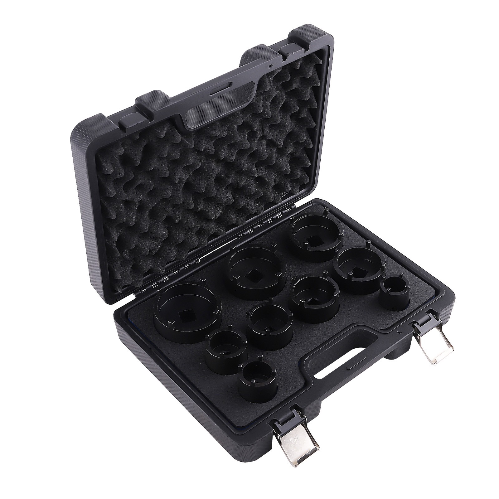 Socket Set Grooved Lock Nuts Tool External Teeth 1/2"DR & 3/4"DR KM4-KM12 New