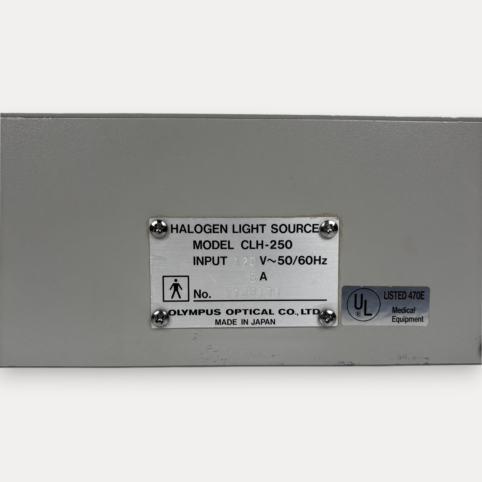 Olympus CLH-250 Halogen Light Source