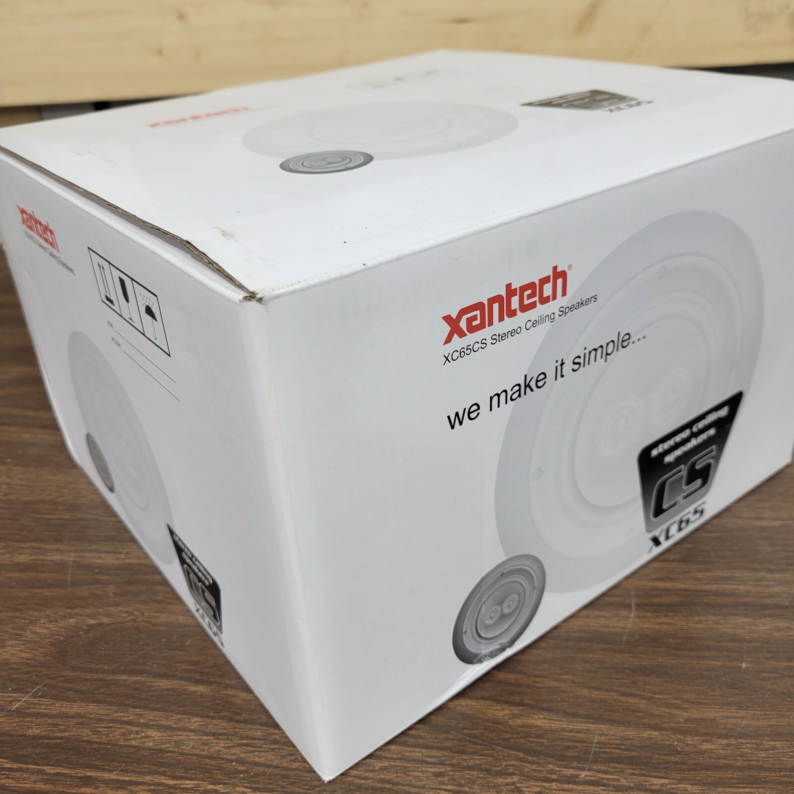 NEW!!!  Lot Of 4 Xantech XC65CS 6.5" Stereo Ceiling Home Speaker .NIB 4 Speakers