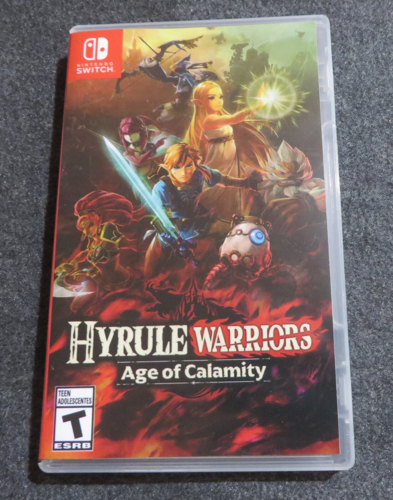New Switch Case Replacement Nintendo Switch Hyrule Warriors Age of Calamity