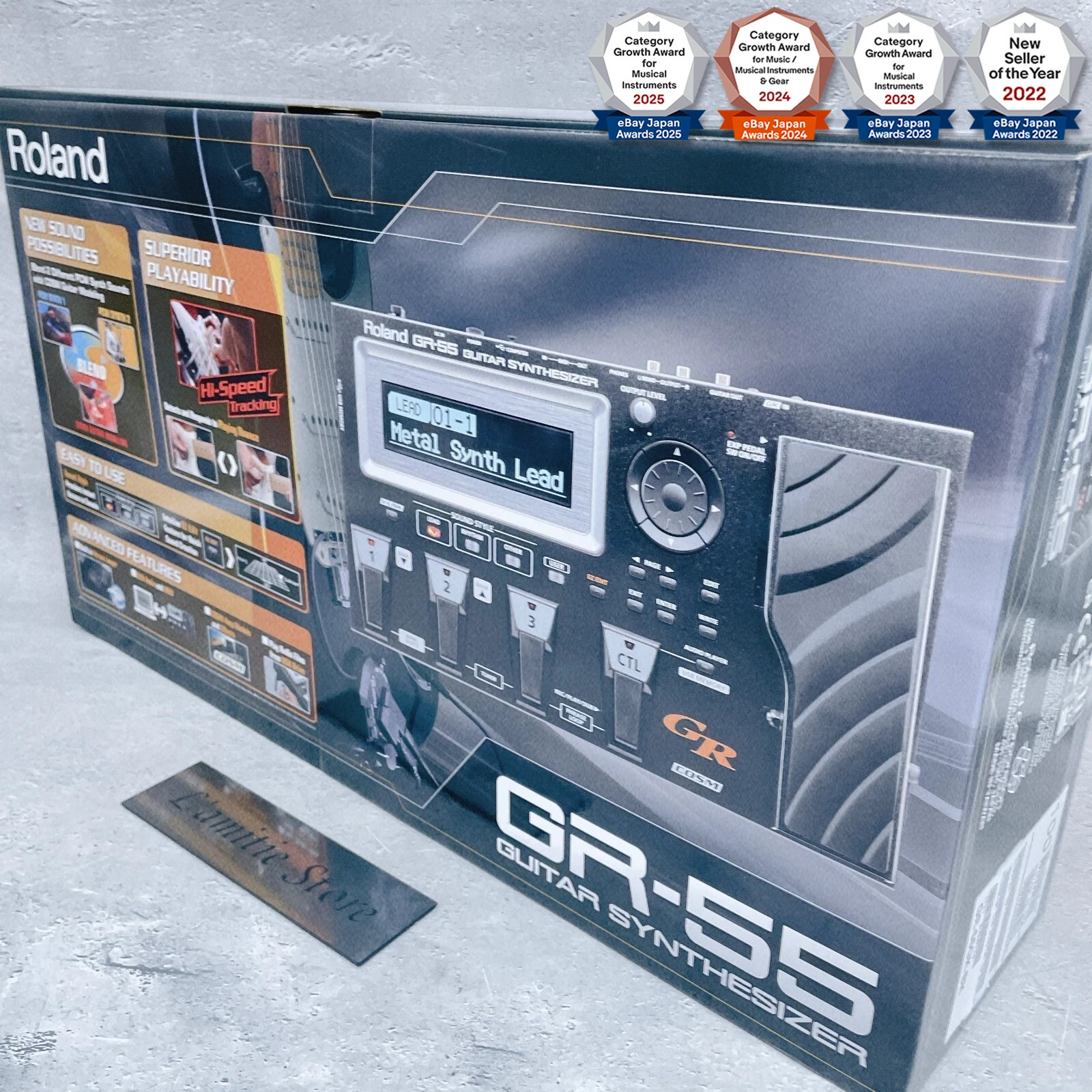 Roland GR-55GK-BK Guitar Synthesizer Multi-Effects GR55GK 55 GR55 GK-3 GK3 GKC-3