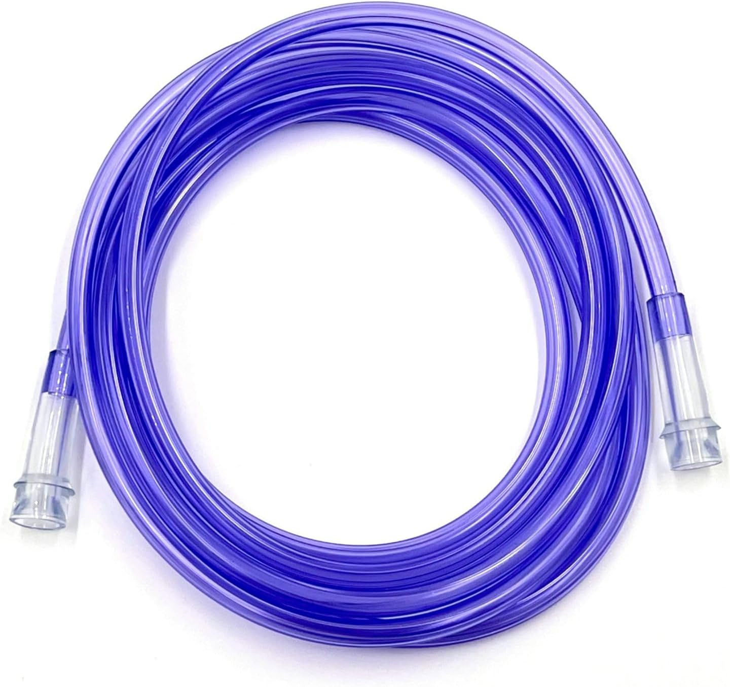 Resone 14Ft Oxygen Supply Tubing, Crush Resistant, Standard Connectors for Nasal