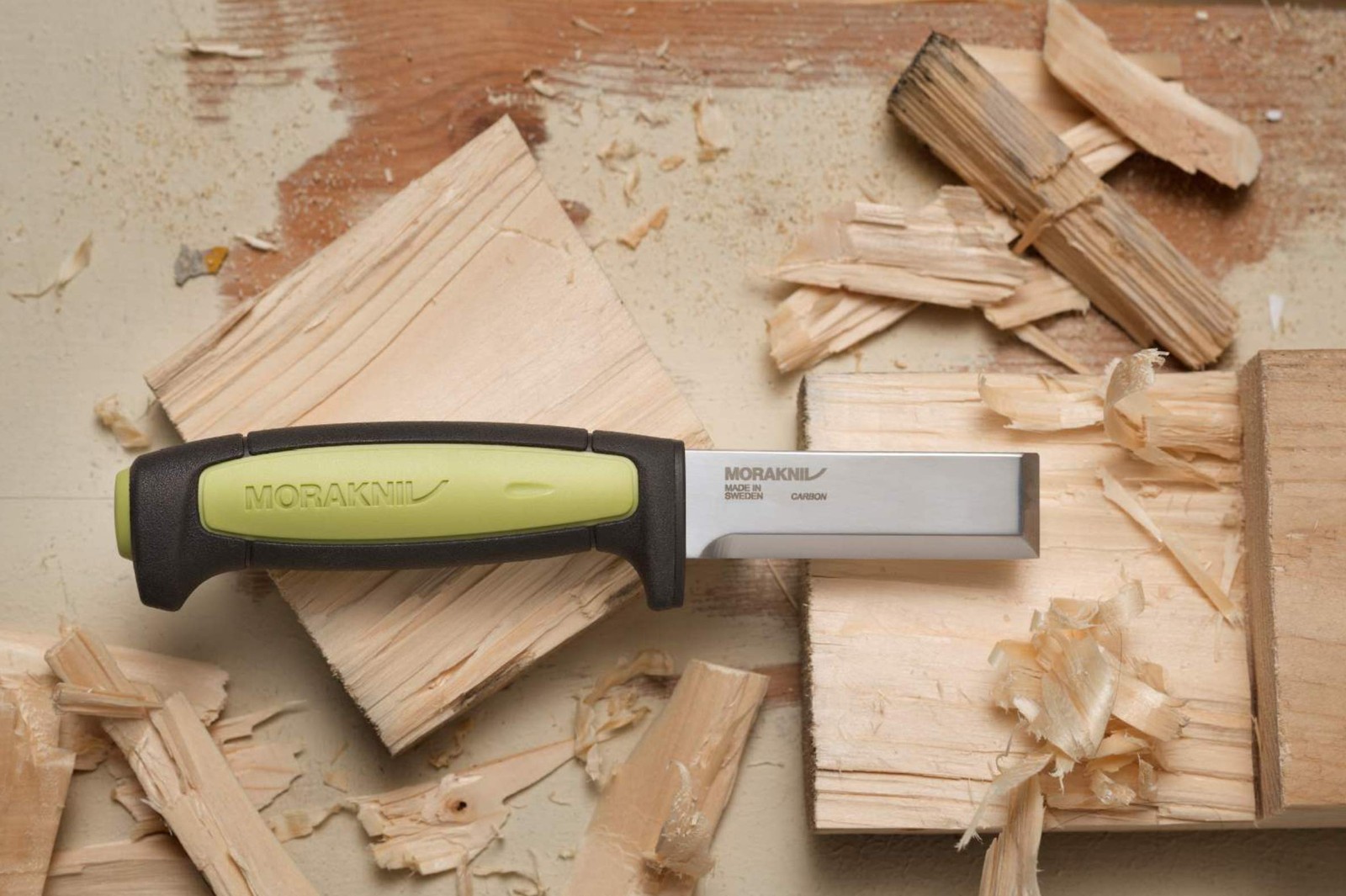Morakniv Craftline Carpentry Chisel 3 Inch Carbon Steel Ergonomic Handle Tool