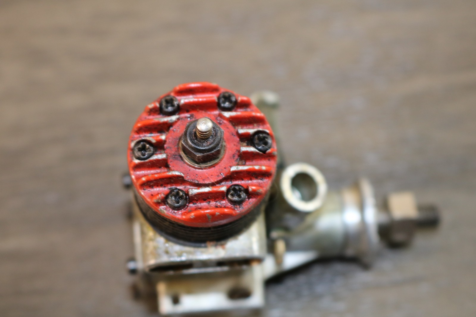 Vtg McCoy Red Head 19 RC CL Glow Plug Model Airplane Engine Good Compression!