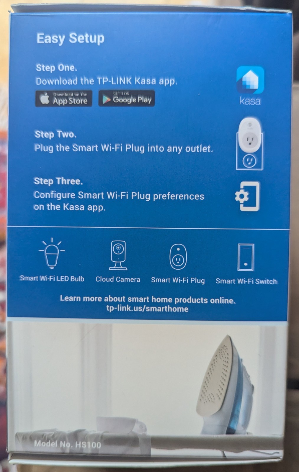 TP-Link HS100 Wi-Fi Smart Plug Kasa, Alexa, Google - Open Box