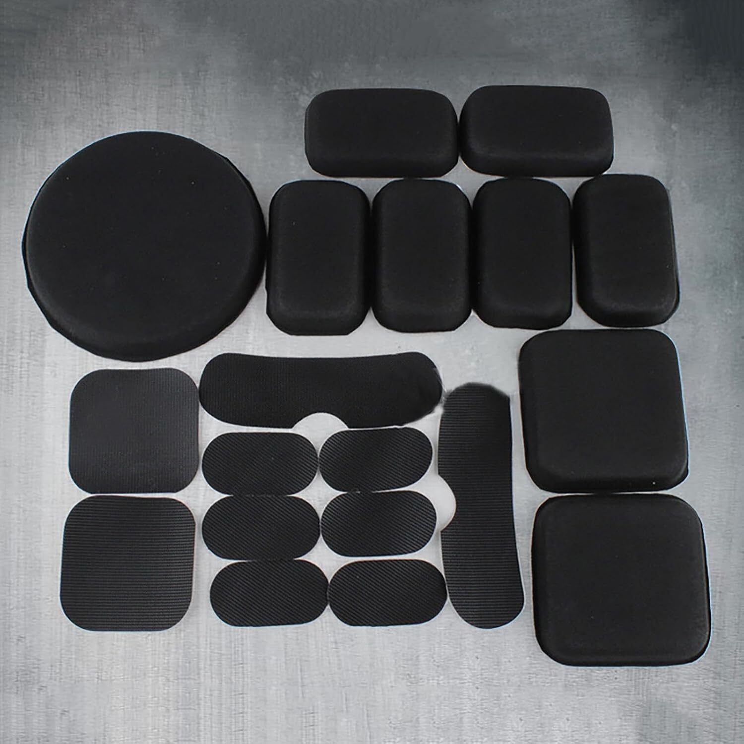 19PCS/Set Tactical Helmet Pads Motorcycle Helmet Replacement Foam Padding Kits