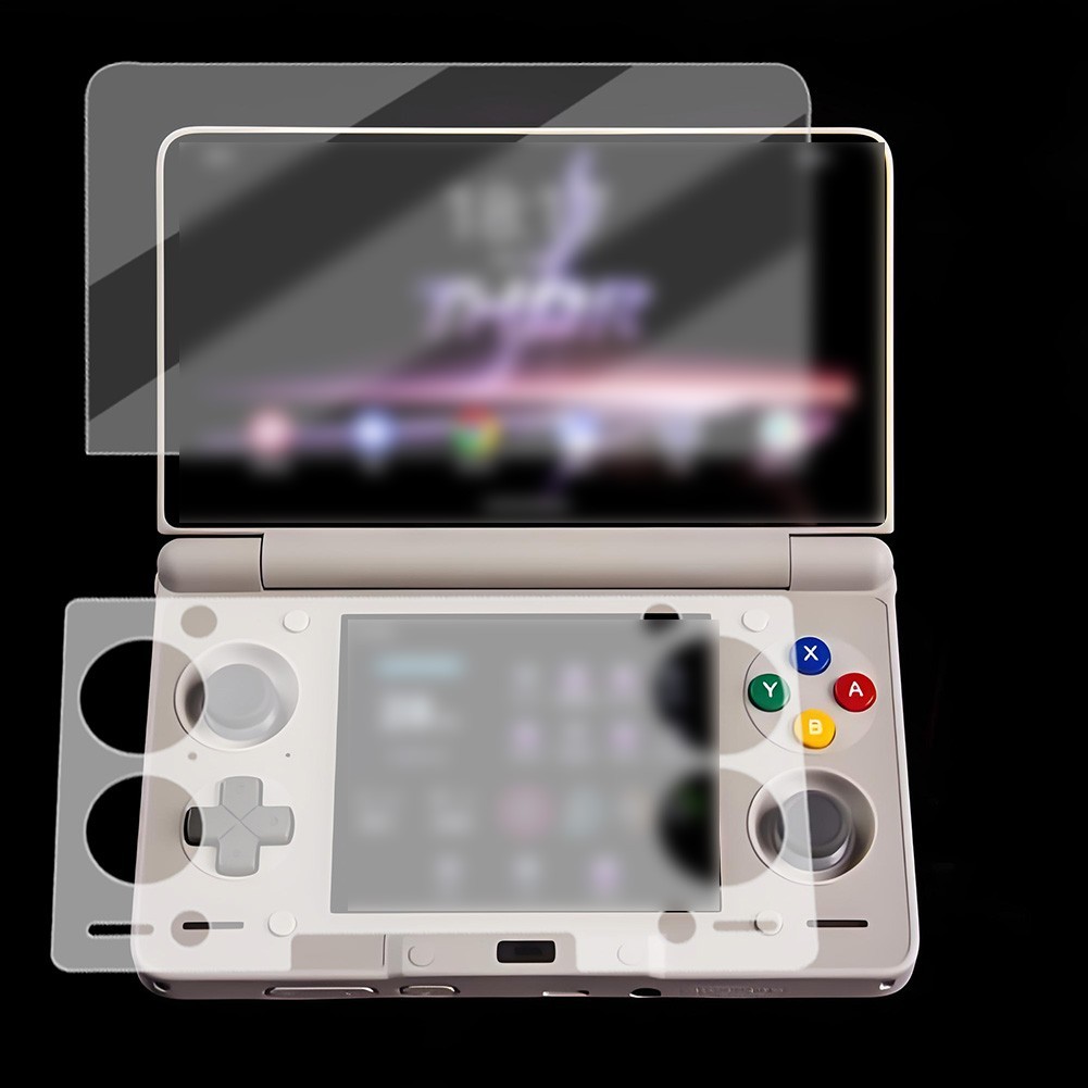 For AYN-THOR Game Console Tempered for Glass Protector: Dual-Screen HD Defense!