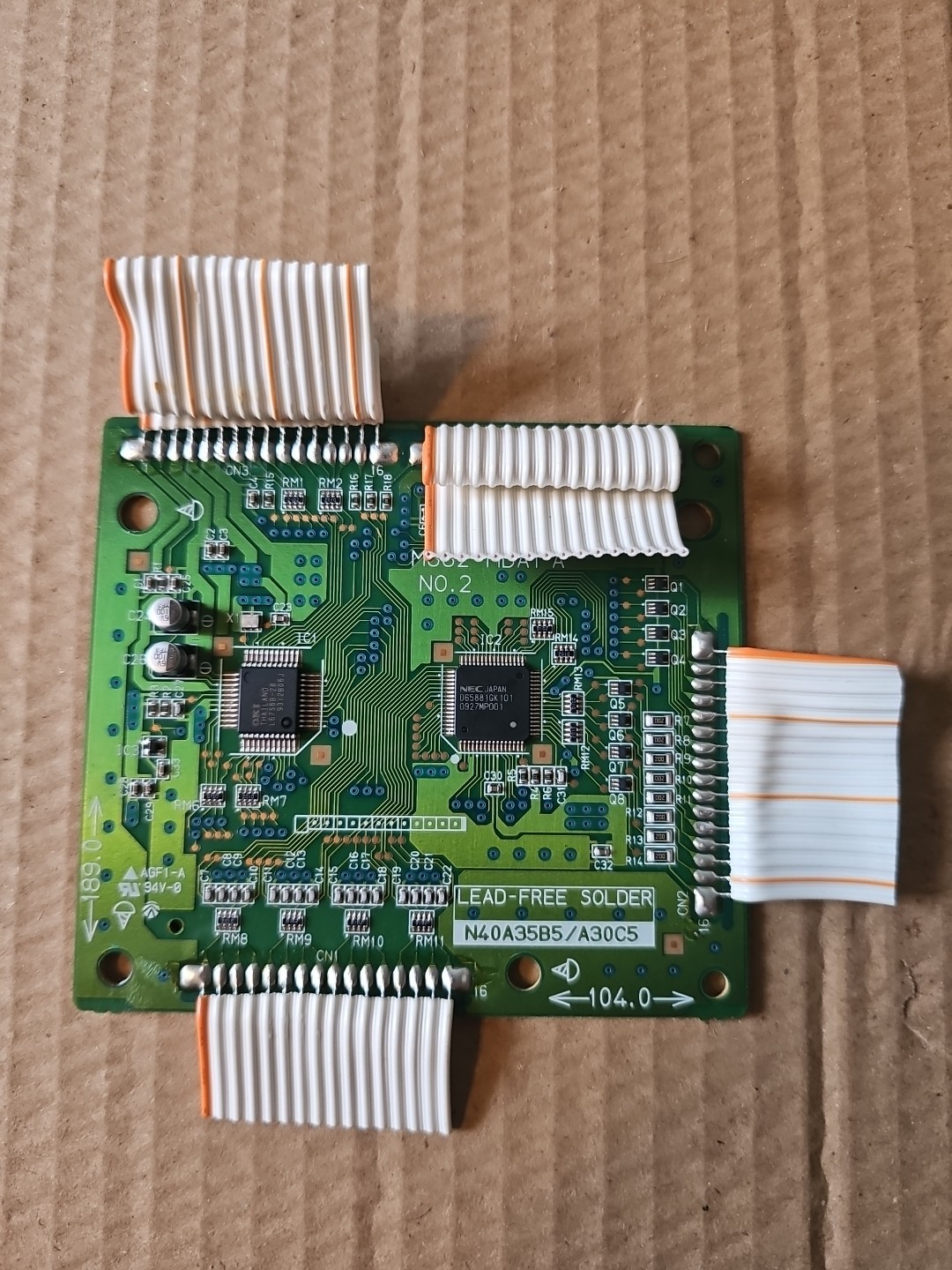 CASIO LK-110 Keyboard Replacement Part: Motherboard Processor Main Circuit Board