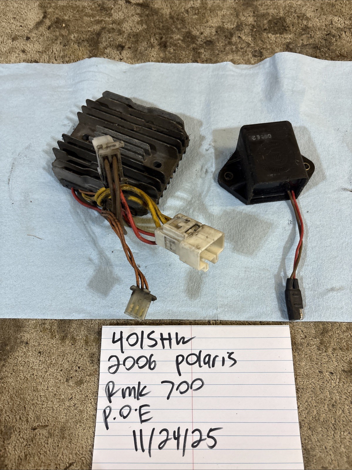 2006 Polaris RMK 700 voltage regulator CDI 401