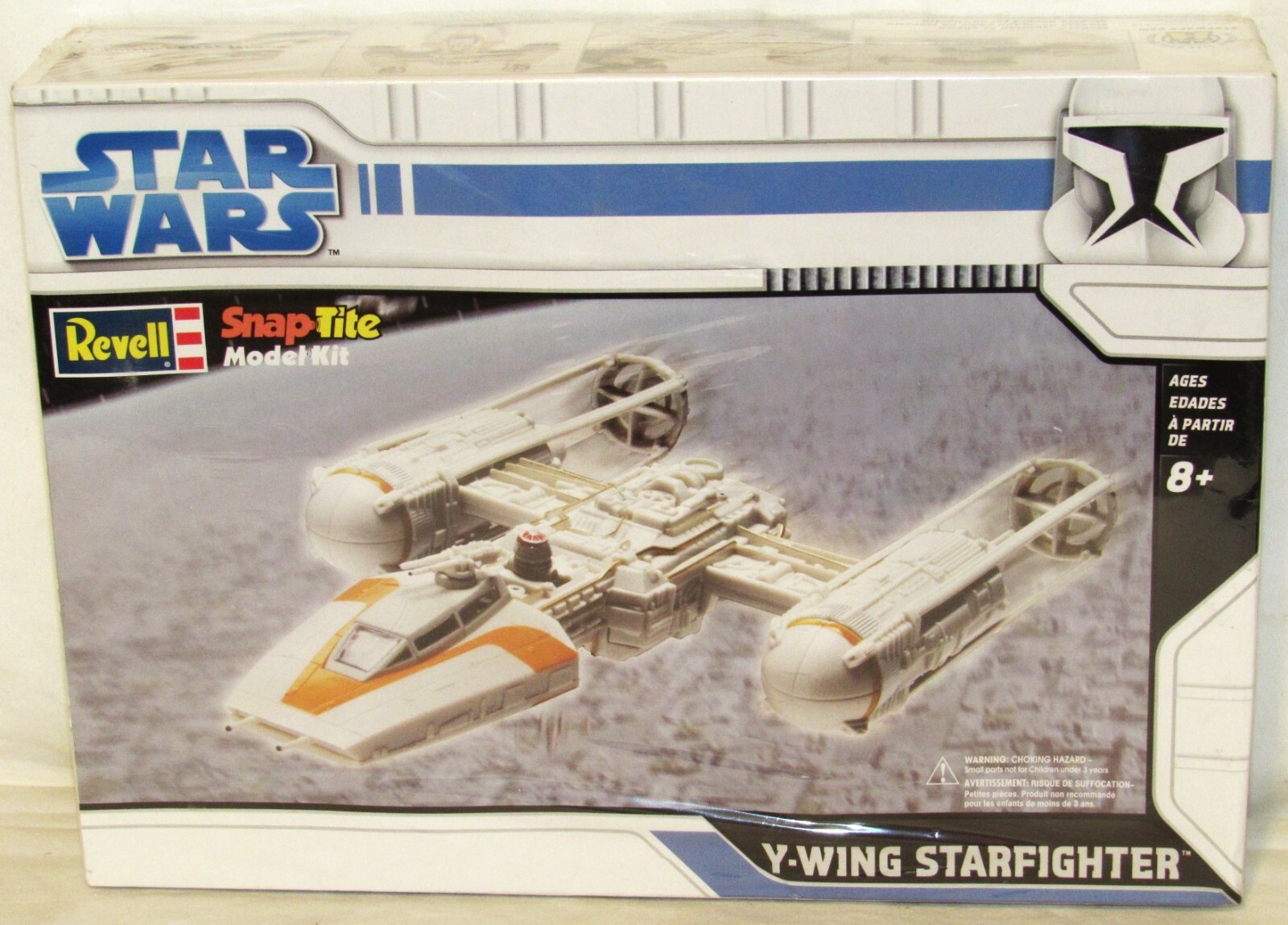 Revell #85-1863 Star Wars Y-Wing Starfighter SnapTite - Factory Sealed NIB - NOS