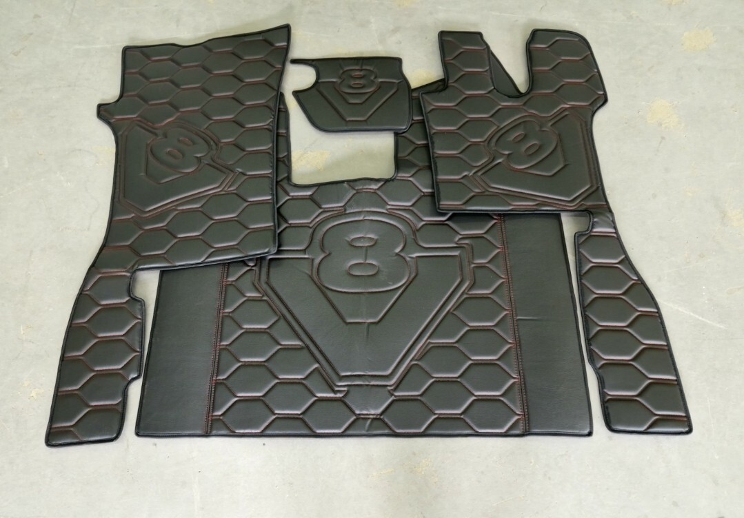 FOR SCANIA V8  R NEW GEN  HONEYCOMB FLOOR MATS LHD RHD SWIVEL CAPTAIN FOLD SEAT