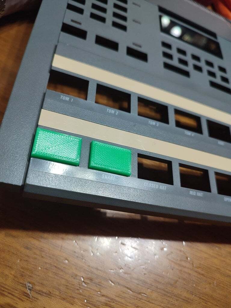 Compatible 1988 Alesis HR16 16 BIT Drum Machine Replacement Button PAD Repair