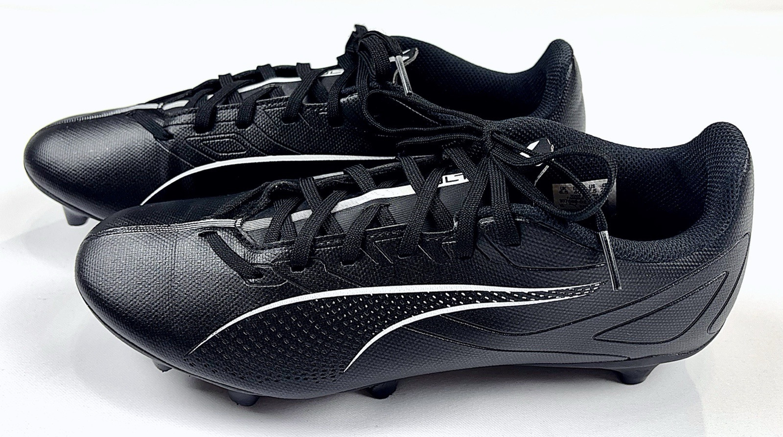 Puma ULTRA 5 MENS Size 7.5 Black Soccer Cleats FG/AG Football VGUC Athletic Shoe