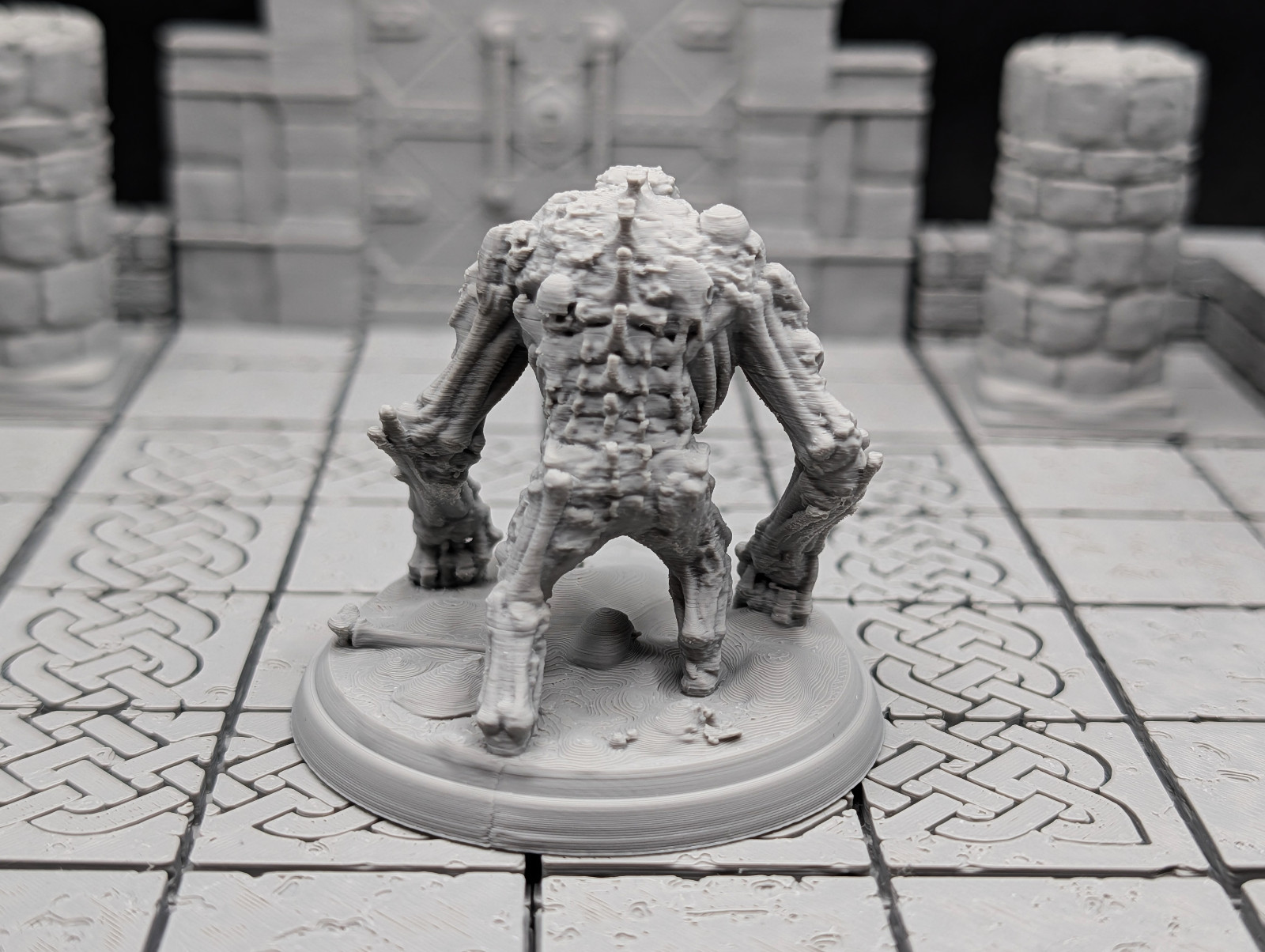 Necromancers and Constructs Miniature Set for Painting DnD Tabletop RPG