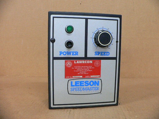 Leeson Mm21111b Spec 0163 Motor Speed Control