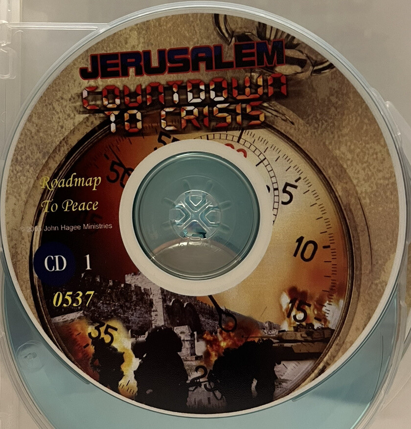 Jerusalem Countdown To Crisis 3-CD Series By John Hagee