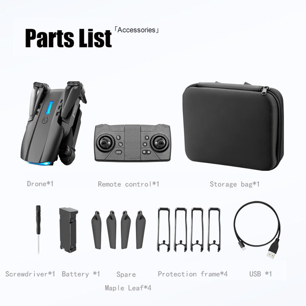 Professional 4K GPS Drone HD Dual Camera Drones 5G WiFi FPV Foldable Quadcopter