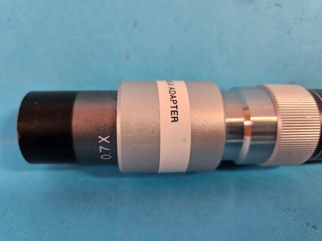 VIDEO MEIJI MICROSCOPE CAMERA ADAPTER 0.7X LENS TUBE REPLACEMENT PART