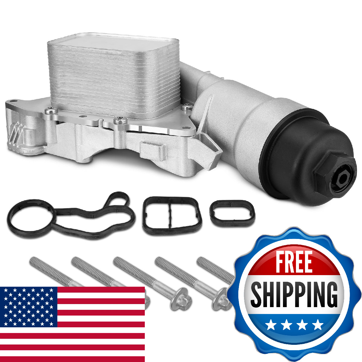 Yeherit Upgrade Aluminum Engine Oil Filter Kit Compatible Bmw I8 X1 X2 Mini