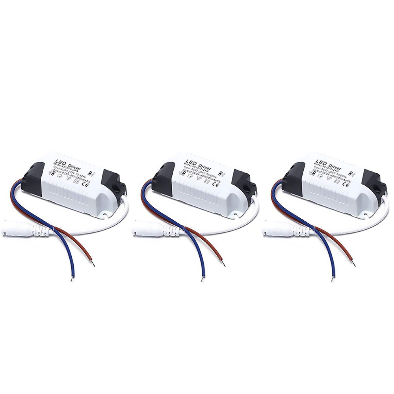 3PCS 18-24W LED Driver Adapter Transformer Ceiling Light Power Supply B