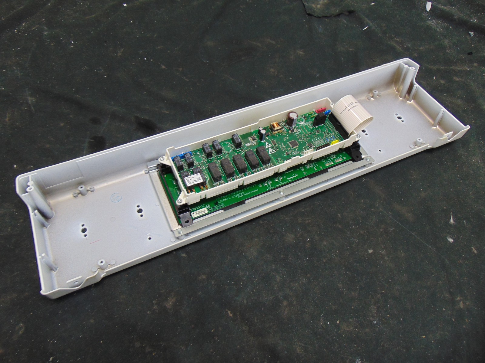 KitchenAid Electric Range KERS505XWH00 Control Panel Assembly with Board