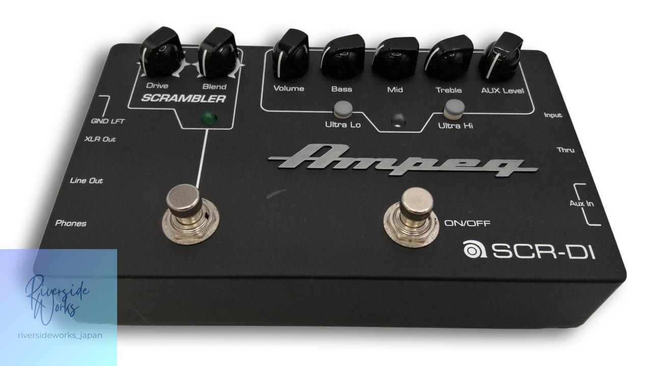 Ampeg SCR-DI Bass Preamp Direct Box Used
