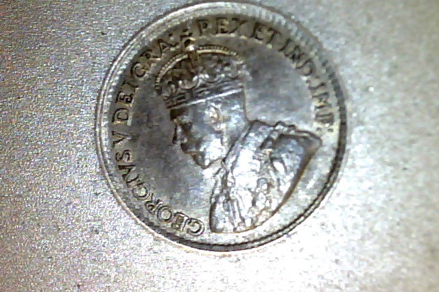 1918 CANADA FIVE 5 CENT  AU. #.  K456