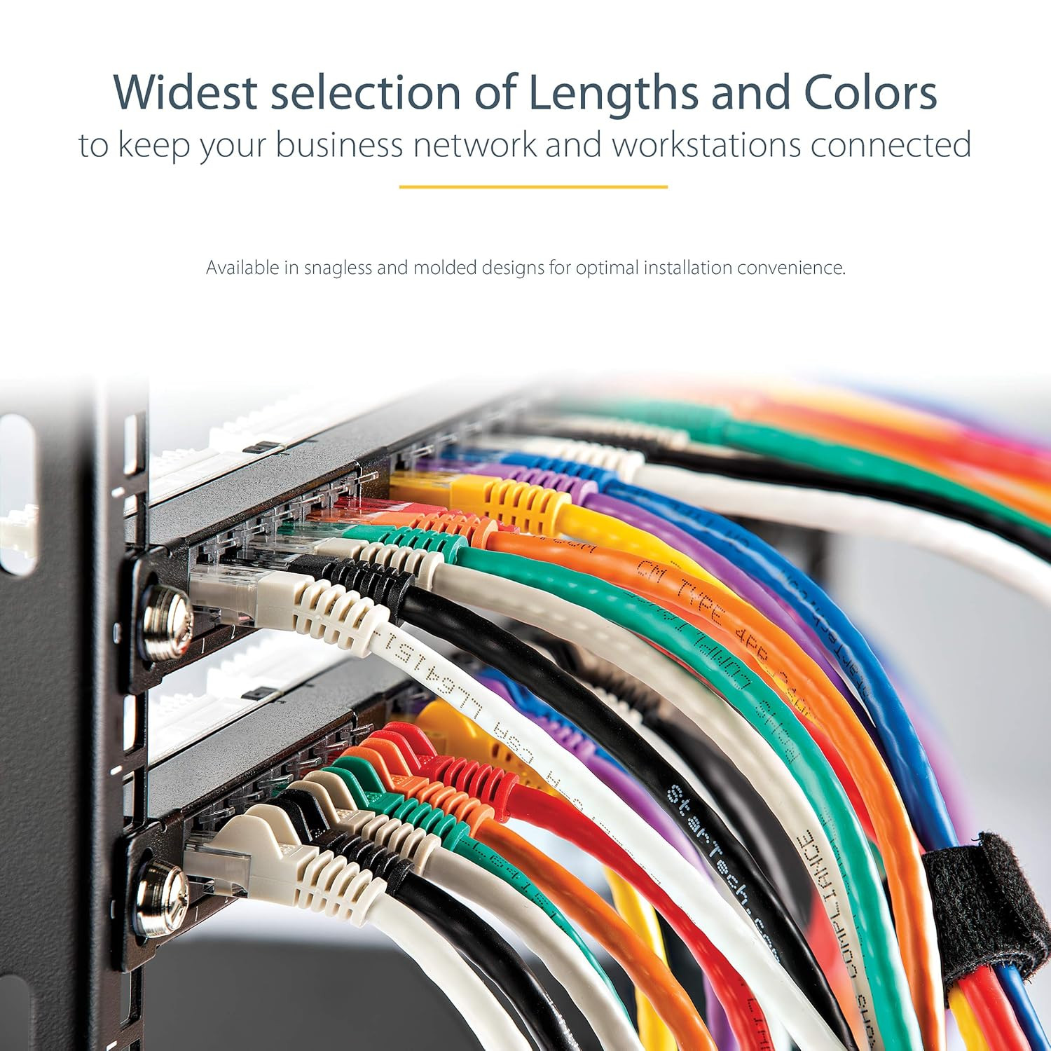 Startech 25Ft CAT6 Ethernet Cable - Gray CAT 6 Gigabit Ethernet Wire -250Mhz 100
