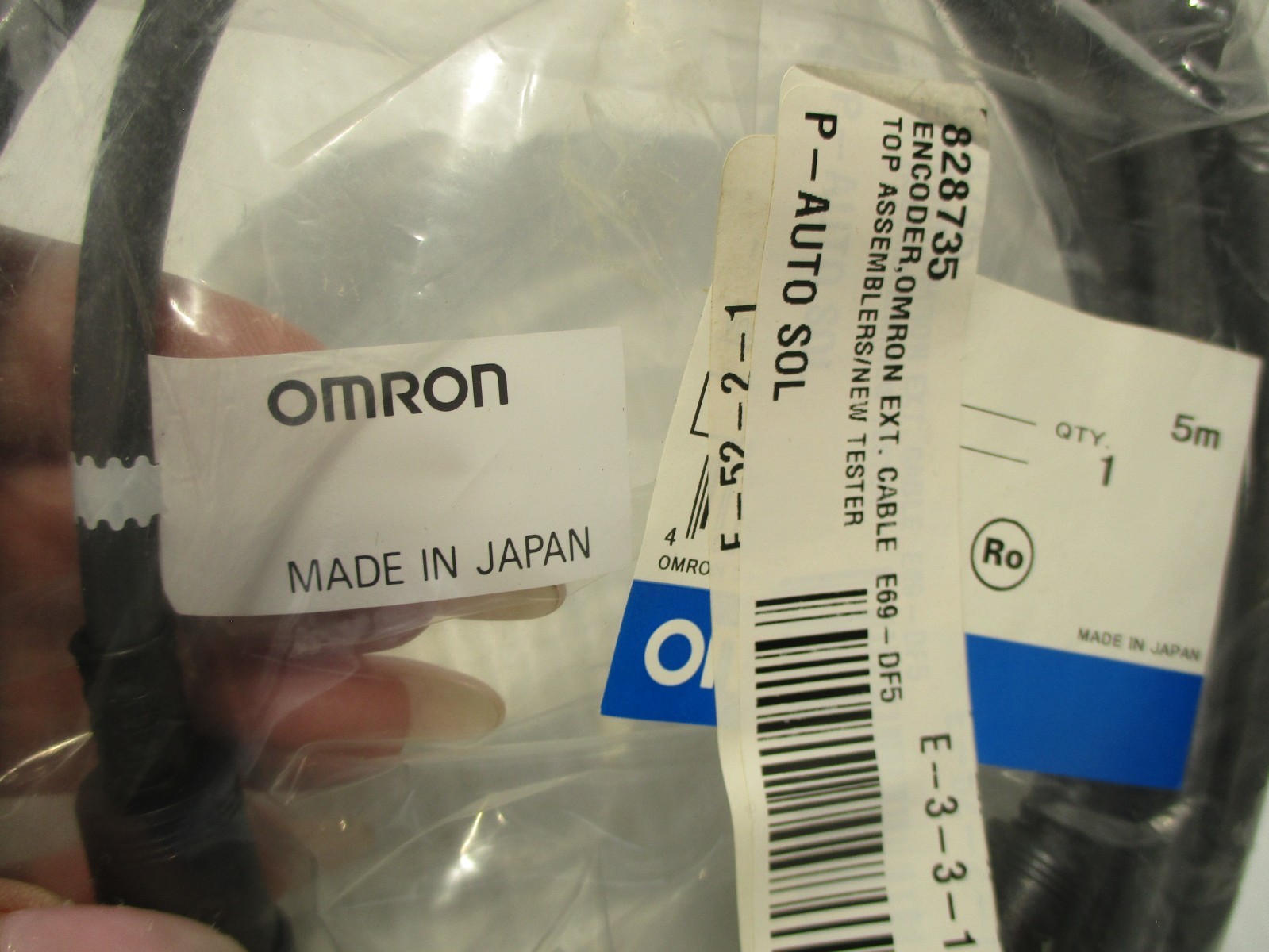 NEW OMRON E69-DF5 ENCODER EXTENSION CABLE