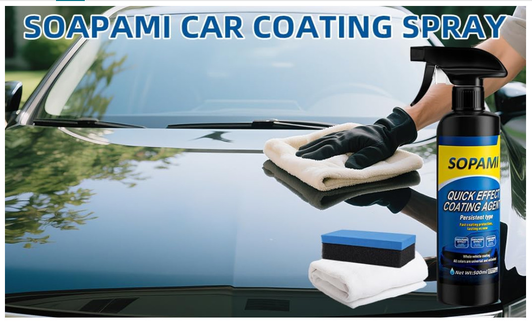 Sopami Ceramic Paint Sealant, Ceramic Coating Maximum Gloss & Shine