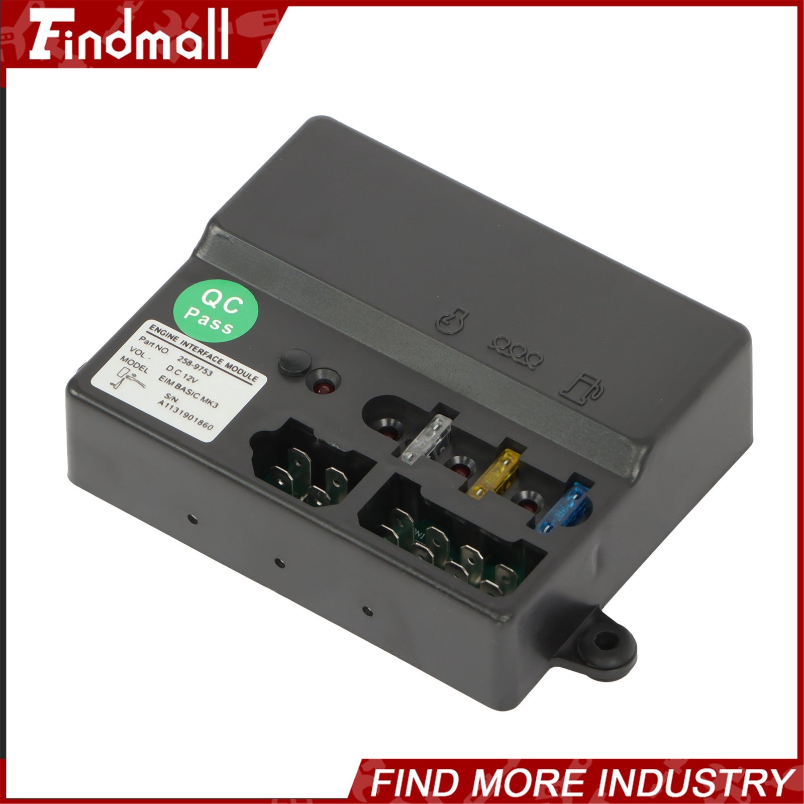 Findmall EIM 258-9753 917-422 12V Generator Controller Engine Interface Module