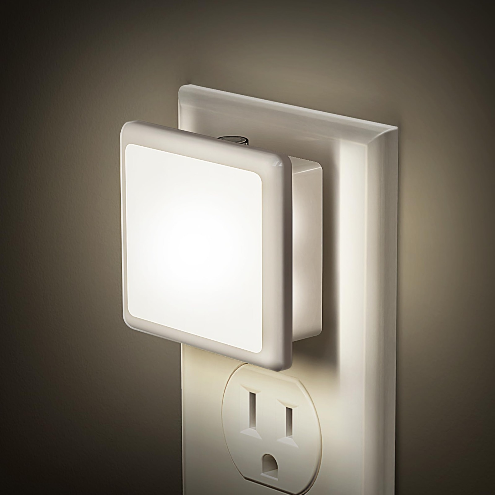 JandCase Night Lights Plug into Wall, LED Light 2 Pack, Daylight White
