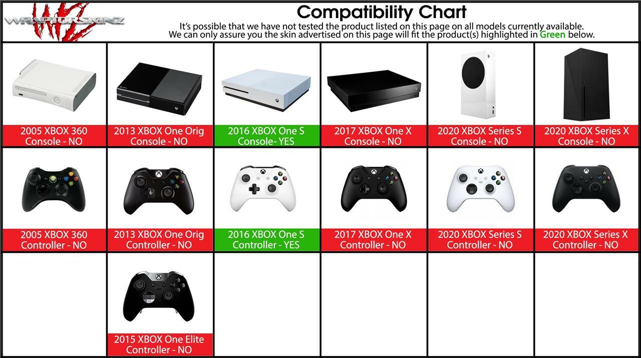 Skin XBOX One S Console Controller Electrify Blue