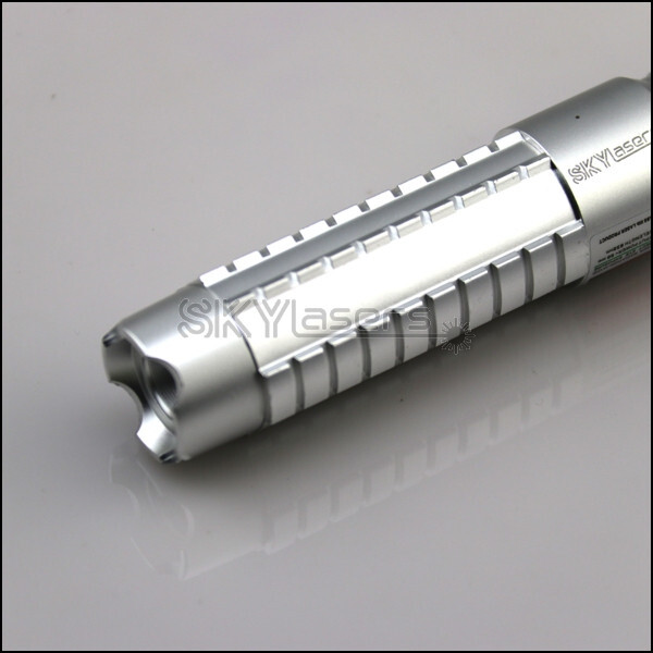 Green Laser Pointer Adjustable Focus 520nm Visible Laser Sight Flashlight