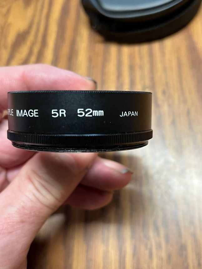 Rokunar 52mm Multi Image Figure Camera Lens Filter Multi Vision 5R 5