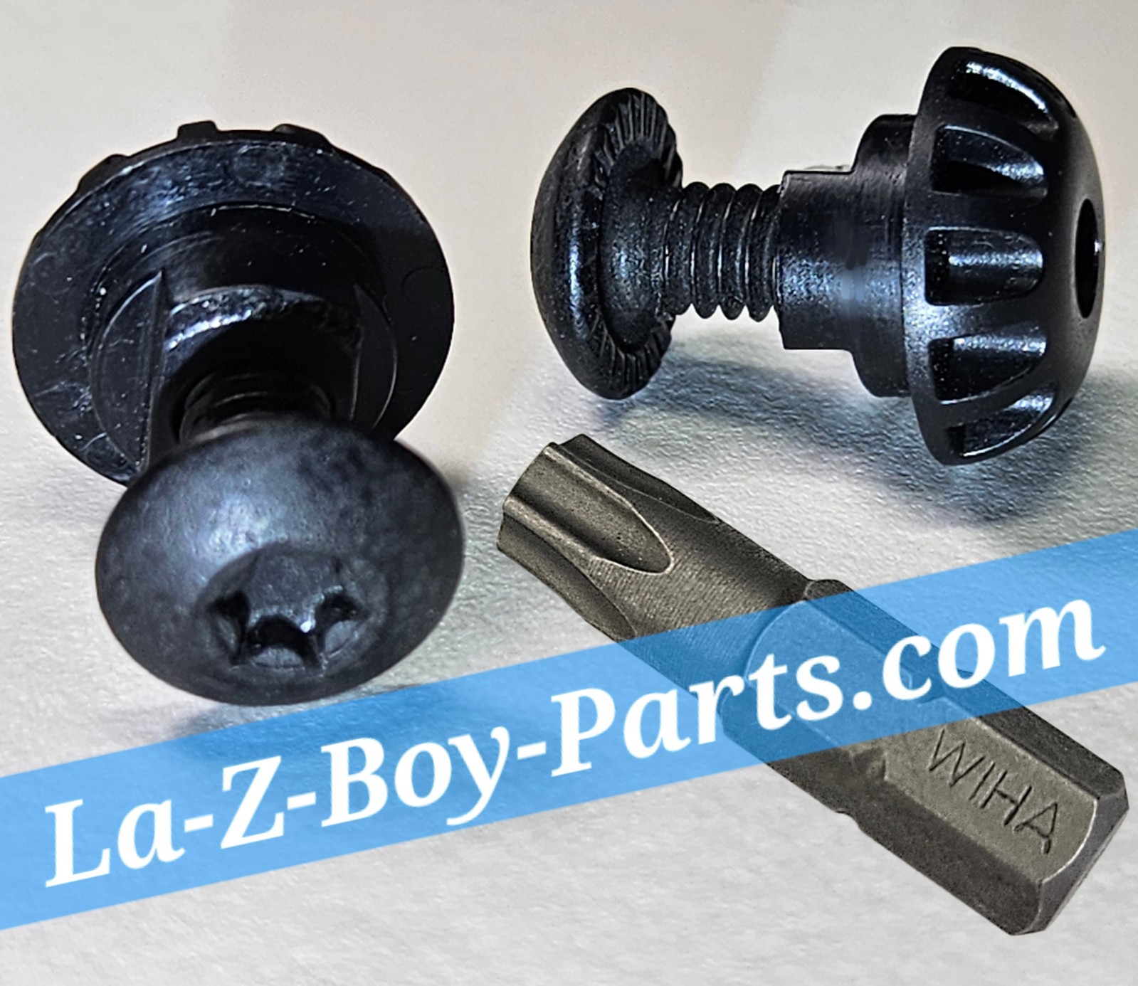 La-Z-Boy Recliner Foot Rest Screw Bolts Plastic Grommet Set OEM LAZY BOY PARTS