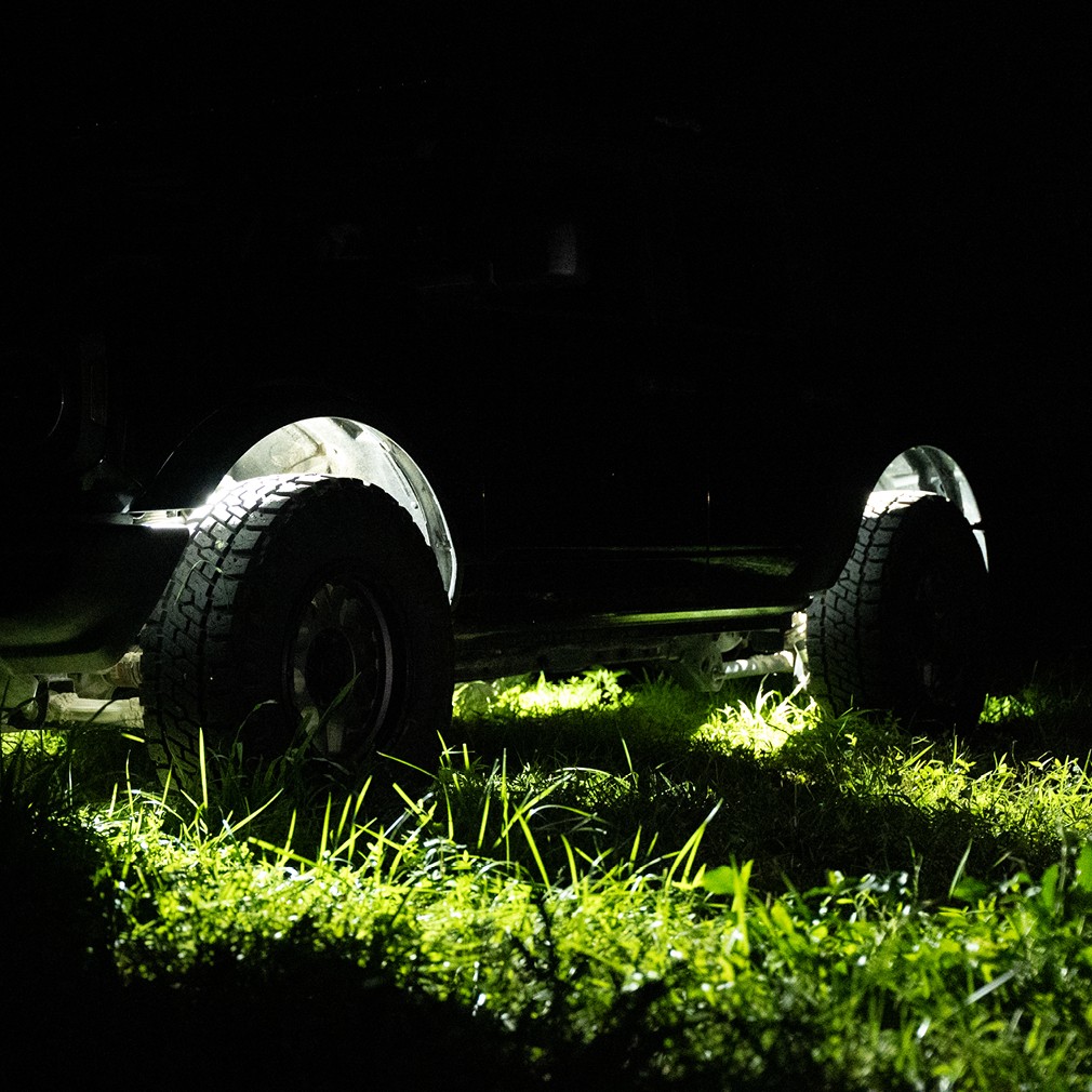 Borne Off-Road Rock Light (4) Short Harness