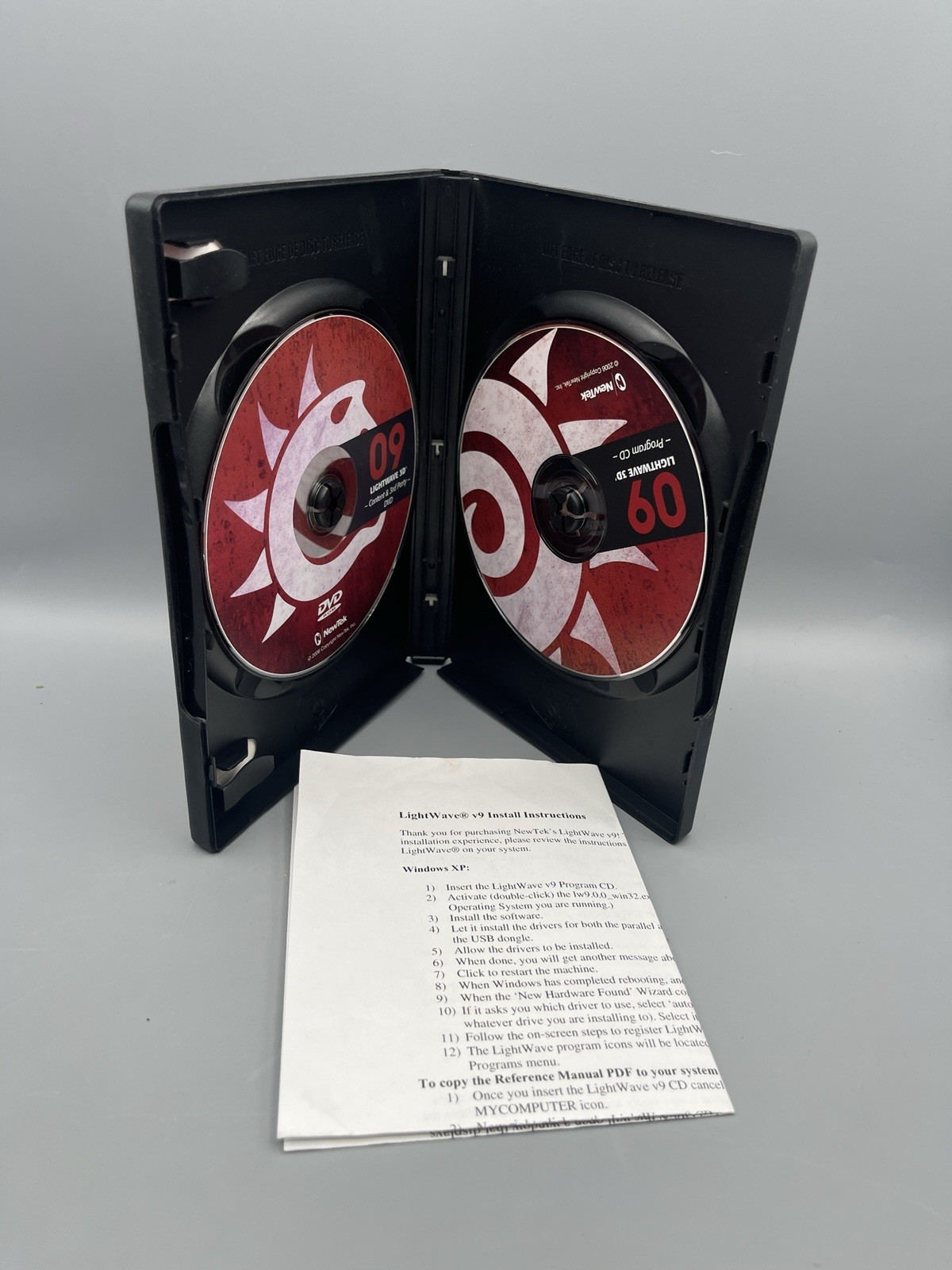 Lightwave 3D Version 9 Computer Graphics Software (No USB)