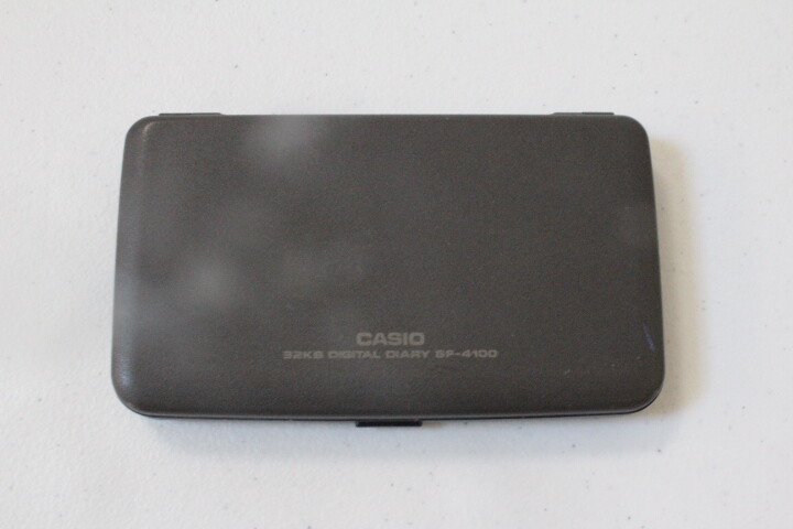Vintage Casio Digital Diary SF-4100 - Working