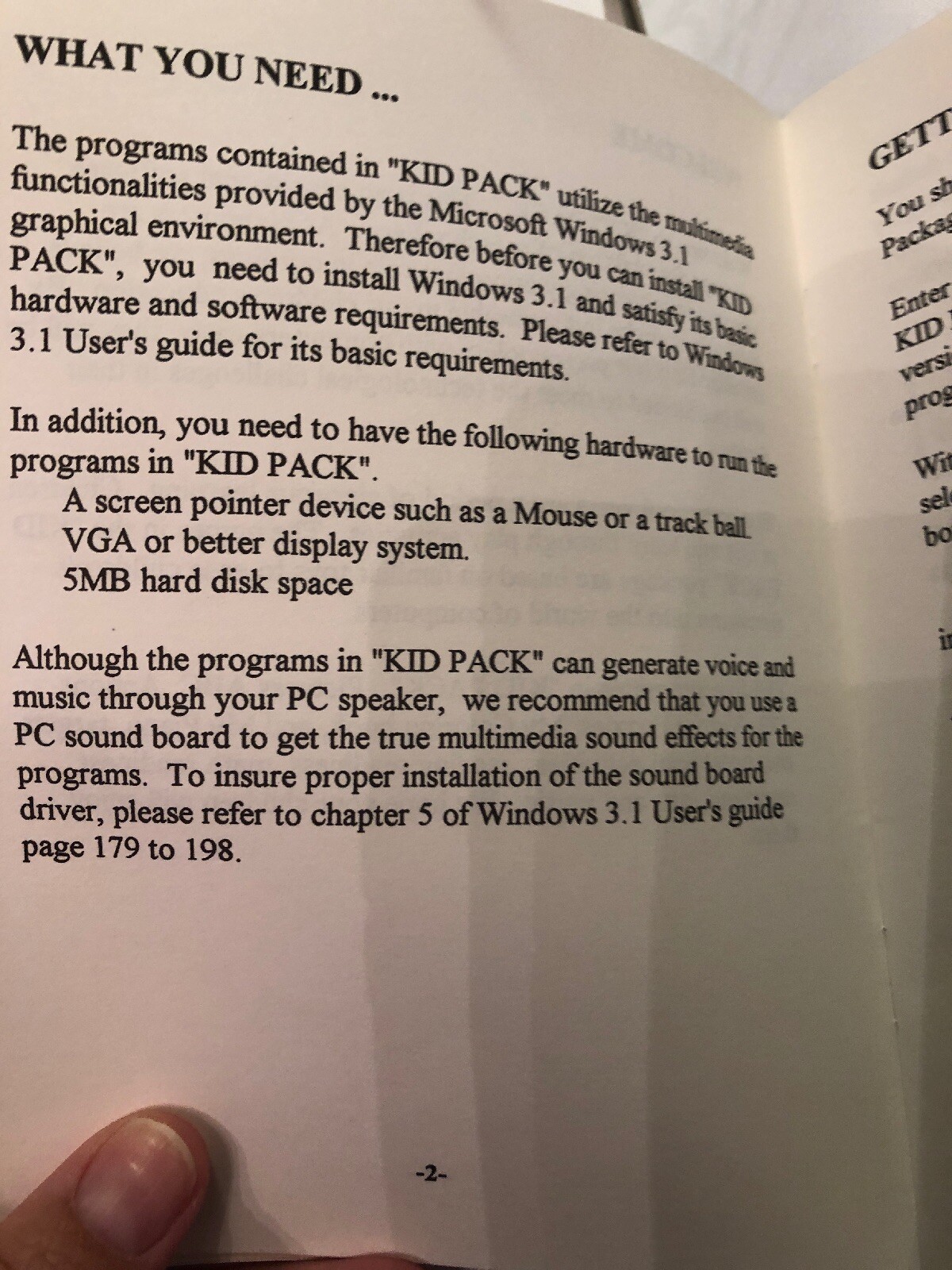 Wizard Works Kid Pack for Windows *User Guide Only*