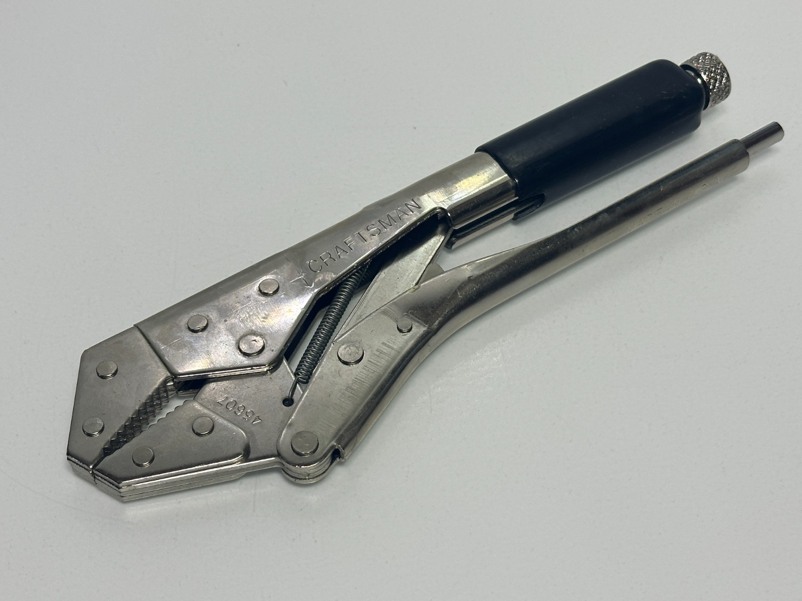 🇺🇸 Craftsman USA 45607 10" Adjustable Locking Vise Grip Pliers Straight Jaw