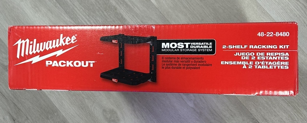 Milwaukee | Packout | 2-Shelf Racking Kit | 48-22-8480 | New